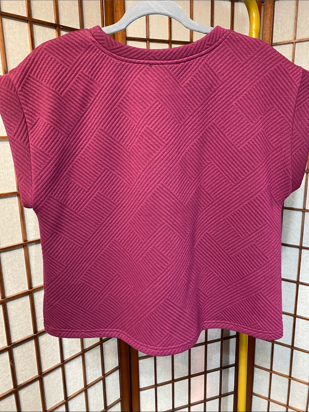 Entro Boxy Textured Top - Picture 3 of 5